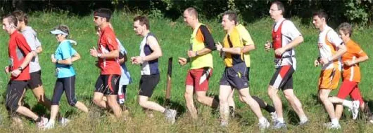 Bild: Premiere des Weidatal Staffel Lauf am 06. April