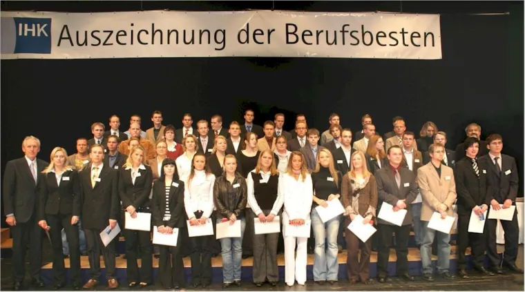 Bild: Sebastian Höhne aus Elze wurde als Niedersachsens Berufbester des Jahres 2006 ausgezeichnet