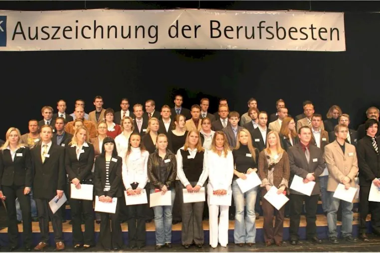 Bild: Sebastian Höhne aus Elze wurde als Niedersachsens Berufbester des Jahres 2006 ausgezeichnet