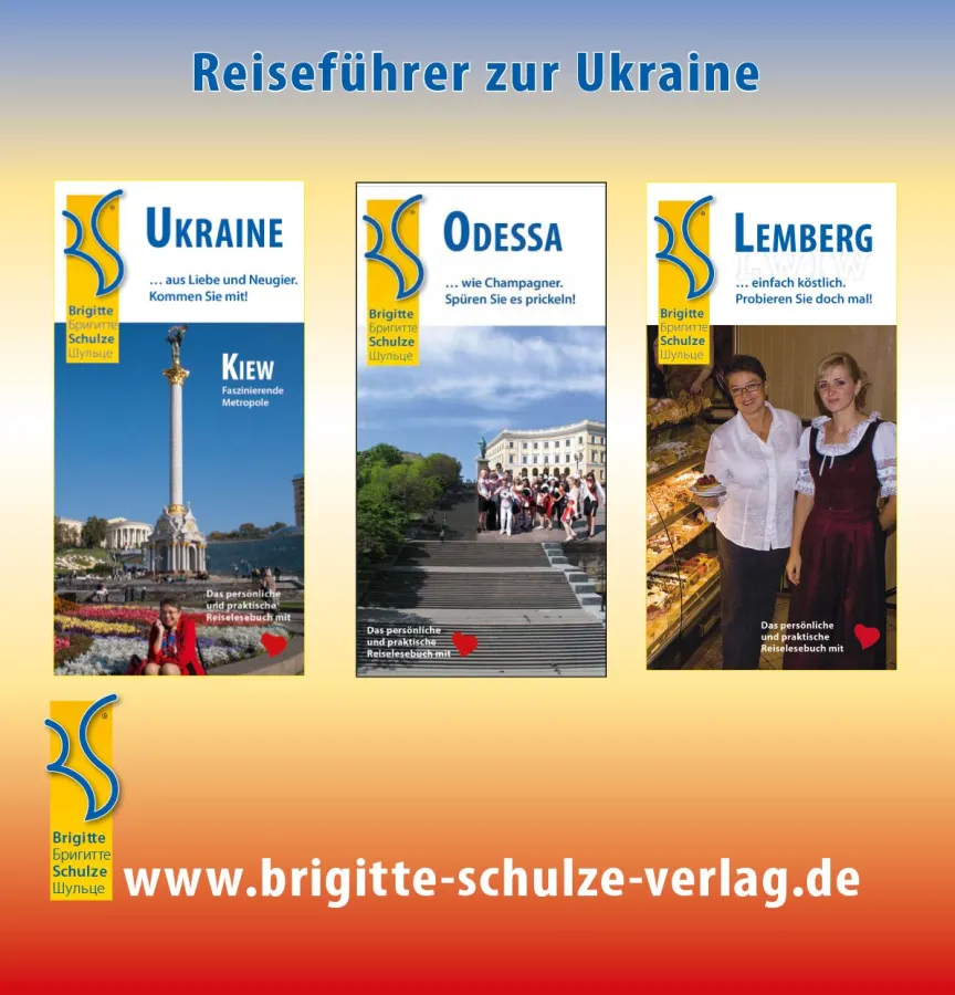 Die besten Reiseführer zur Ukraine