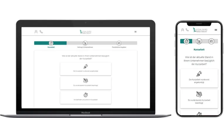 Corona & Kurzarbeit: Legalbird bietet kostenlose Rechtsanalyse Bild: Corona & Kurzarbeit: Legalbird bietet kostenlose Rechtsanalyse