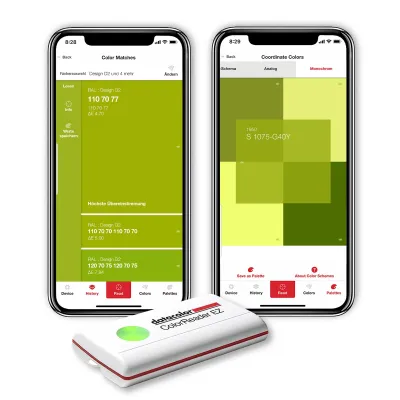 Datacolor ColorReader EZ – Das einfache Heimwerker-Tool für Abgleich, Auswahl & Abstimmung von Malerfarben Bild: Datacolor ColorReader EZ – Das einfache Heimwerker-Tool für Abgleich, Auswahl & Abstimmung von Malerfarben