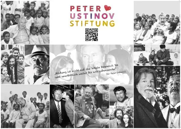 PETER USTINOV STIFTUNG UND IGOR USTINOV ERSTMALS AUF DER FRANKFURTER BUCHMESSE Bild: PETER USTINOV STIFTUNG UND IGOR USTINOV ERSTMALS AUF DER FRANKFURTER BUCHMESSE