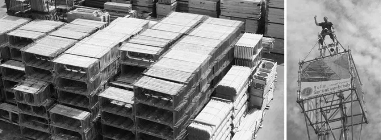 Gut gerüstet dank „Rolle Gerüstvertrieb – Gerüsthandel mit neuen und gebrauchten Gerüst“ Bild: Gut gerüstet dank „Rolle Gerüstvertrieb – Gerüsthandel mit neuen und gebrauchten Gerüst“