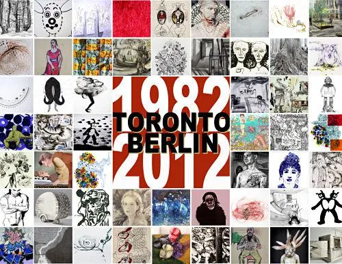 Bild: "Toronto/Berlin 1982-2012" Ausstellung mit Zeichnungen von 38 kanadischen Künstlern in der Zweigstelle Berlin