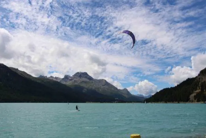 Kitesurf-Wochenende im Kulm Hotel St. Moritz Bild: Kitesurf-Wochenende im Kulm Hotel St. Moritz