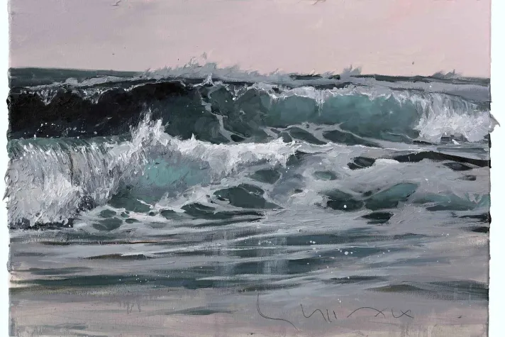 Bild: Drifting - Lars Möller (Malerei) und Mathias Kadolph (Skulptur)