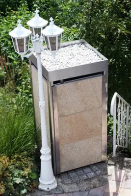 Bild: Wohin mit der Mülltonne?