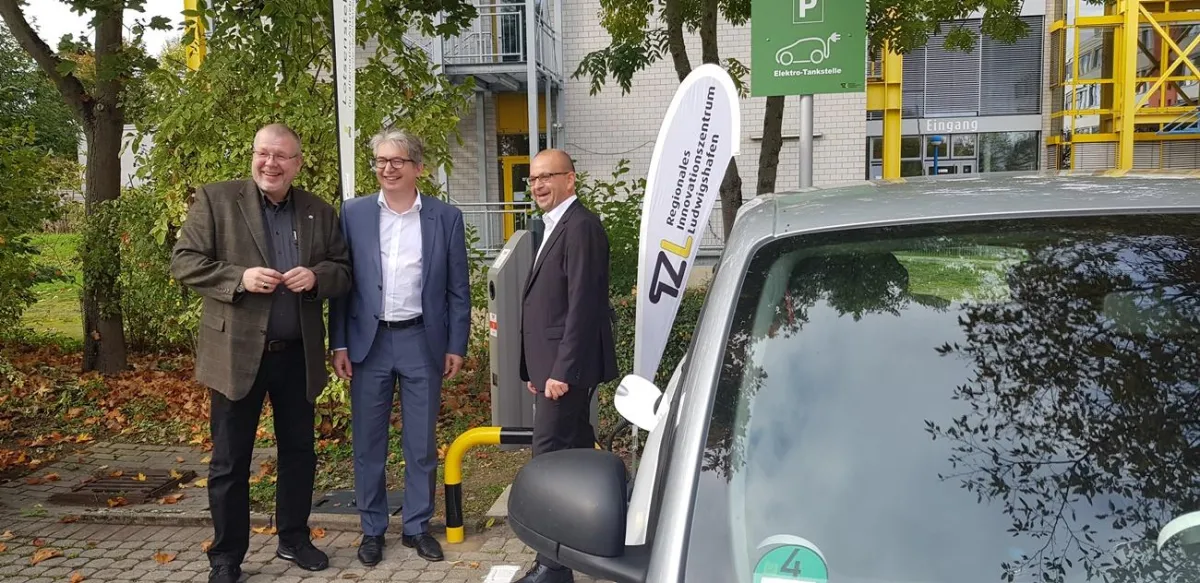 v.l.n.r. Dr. Joe Weingarten, Andreas Schwarz, Dieter Feid