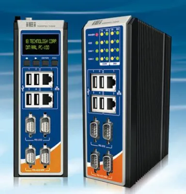 Bild: Hutschienen-PC mit LED- oder num.- Anzeige