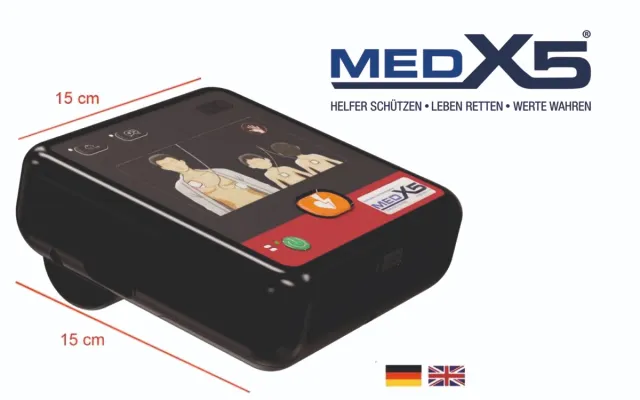 Bild: MedX5 vertreibt exklusiv Primedic myPAD Laiendefibrillatoren von Metrax – Lebensrettung für alle