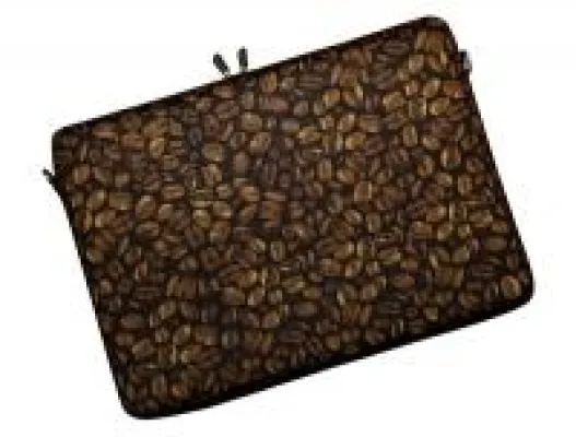 Bild: Eine Ode an einen dampfenden Muntermacher: Kaffee-Liebhaber tragen die Bohne auch auf der Laptophülle