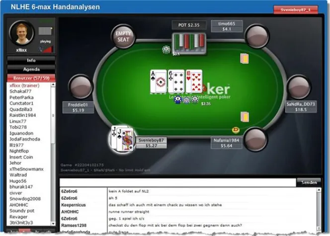 Bild: IntelliPoker setzt neue Maßstäbe mit Live-Training
