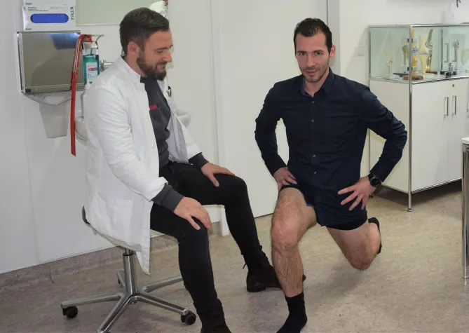 Aus der Praxis: Ein schmerzfreier Ex-Leistungssportler dank Core-Workout in der Asklepios Klinik Lindenlohe Bild: Aus der Praxis: Ein schmerzfreier Ex-Leistungssportler dank Core-Workout in der Asklepios Klinik Lindenlohe