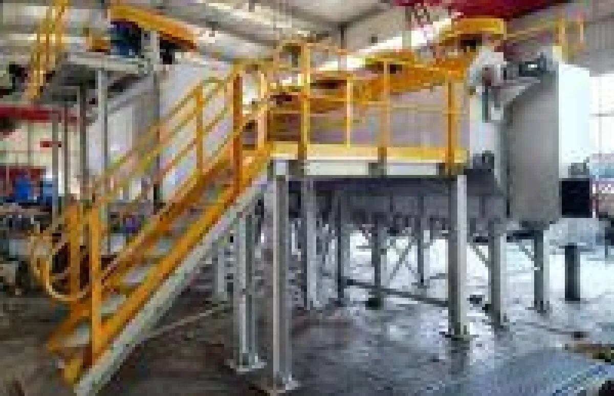 Flotationszelle für Prospects Pilotanlage; Foto: Prospect Resources