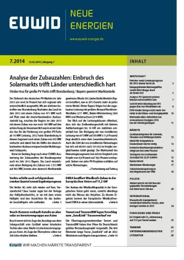 Bild: Analyse der Zubauzahlen: Einbruch des Solarmarkts trifft Länder unterschiedlich hart