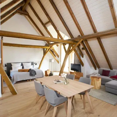 Bild: Wohnen auf Zeit in dörflicher Idylle