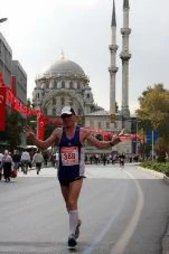 Bild: Istanbul Marathon am 28.10.2008