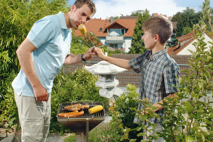Grillparty auf dem Gründach Bild: Grillparty auf dem Gründach