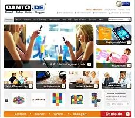 Bild: Danto.de in neuem Design