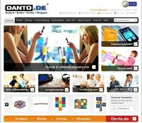 Bild: Danto.de in neuem Design