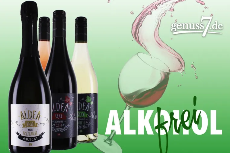 Bild: Aldea Weine ohne Alkohol für die Fastenzeit
