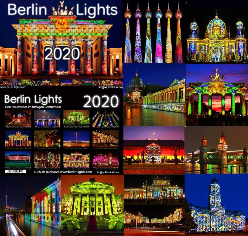 Berlin Lights Kalender 2020 Motive Lichterfeste Berlin