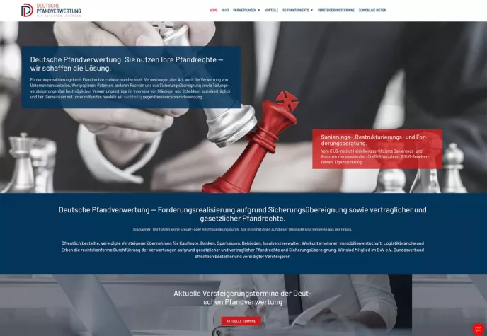 Bild: Öffentliche Versteigerung der Markenrechte und Domains von Hallhuber