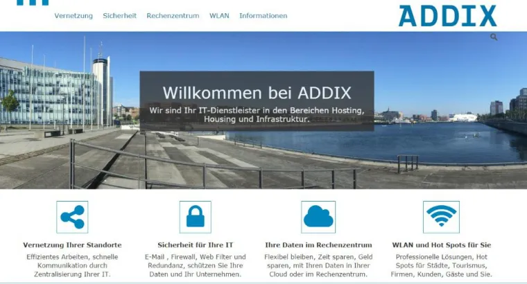 Bild: Neue Projekte, frischer Auftritt – ADDIX mit neuer Webseite