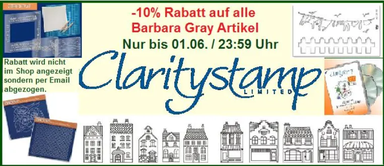 Bild: Monis-Bastelstube mit 10% Rabatt auf Barbara Gray Artikel und Groovi