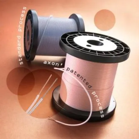 Bild: Ohne Oxidation - PTFE-Leitungen mit blanken Kupferdrähten