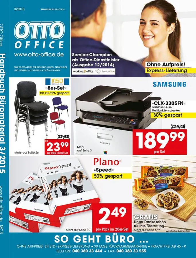 Der neue Kataloog von OTTO Office