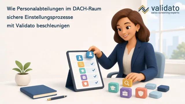 Wie Validato AG Personalabteilungen hilft, schneller und günstiger einzustellen Bild: Wie Validato AG Personalabteilungen hilft, schneller und günstiger einzustellen