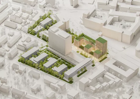 Bild: Architektenwettbewerb für ehemaliges Siemensgelände in Erlangen - Preisträger stehen fest