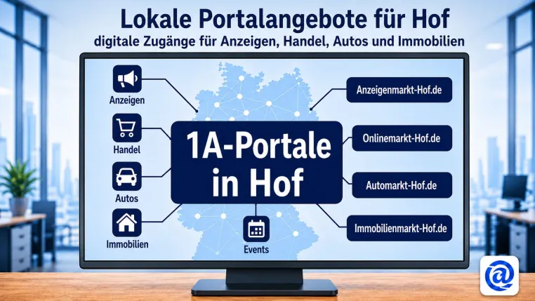 Hof erhält lokale Portalübersicht für Angebote, Anzeigen, Wohnen und Autos Bild: Hof erhält lokale Portalübersicht für Angebote, Anzeigen, Wohnen und Autos