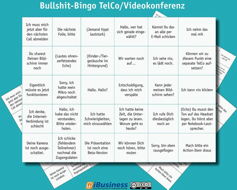 Bullshit Bingo zur TelCo