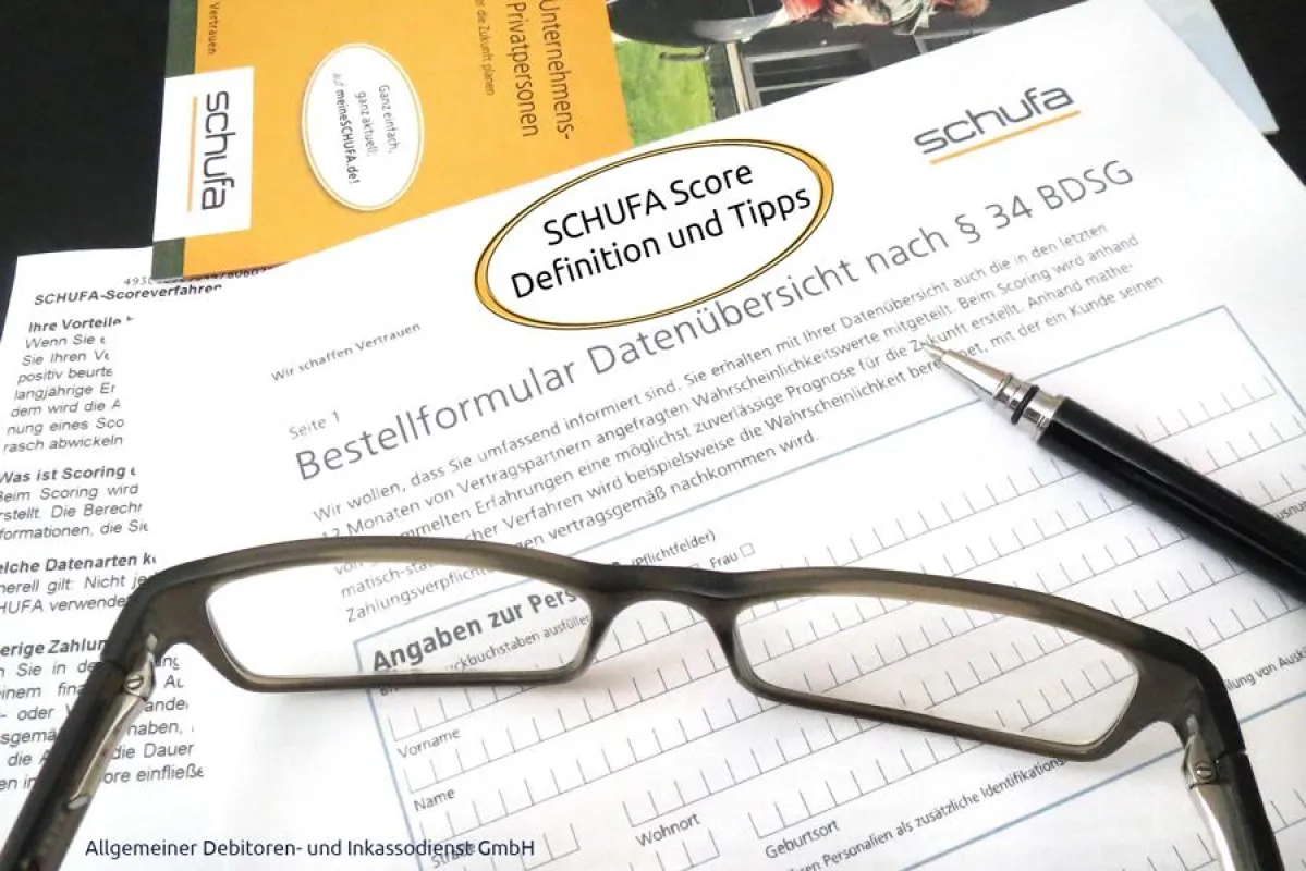 ADU Inkasso SCHUFA Score Definition und Tipps