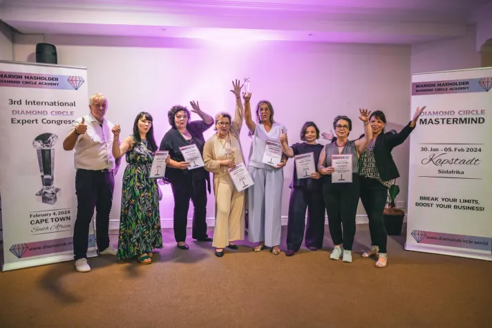 Marion Masholder Academy - DIAMOND CIRCLE Mastermind, Kapstadt 2024 Bild: Marion Masholder Academy - DIAMOND CIRCLE Mastermind, Kapstadt 2024
