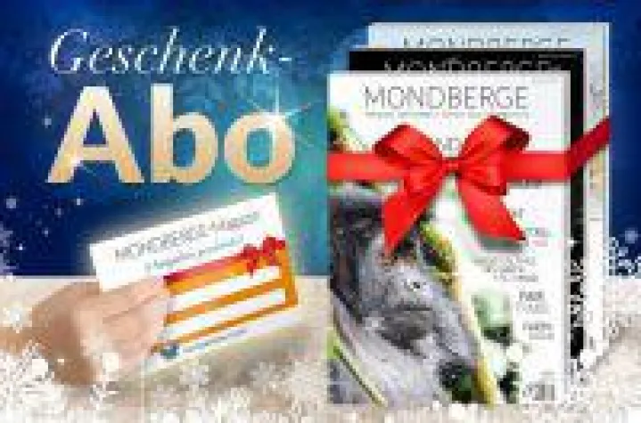 Bild: Ein Jahr lang Freude schenken und Gutes tun: Abonnement des Mondberge-Magazins als Weihnachtsgeschenk