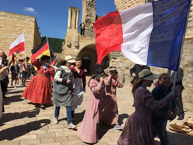 Das Hambacher Schloss wird Europäisches Kulturerbe Bild: Das Hambacher Schloss wird Europäisches Kulturerbe