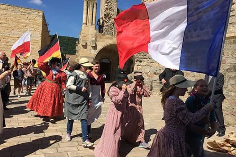 Bild: Das Hambacher Schloss wird Europäisches Kulturerbe