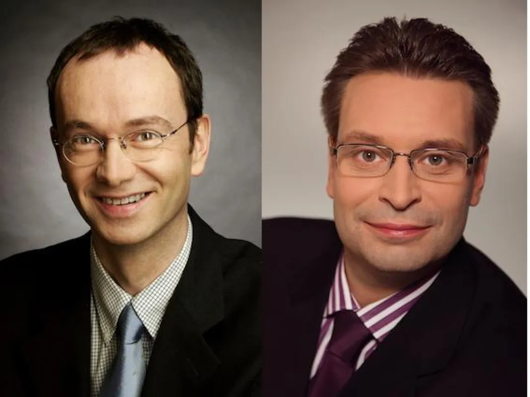 Die Hewitt-Experten Thomas Aleweld und Marco Reiners vermitteln ihr Know-how