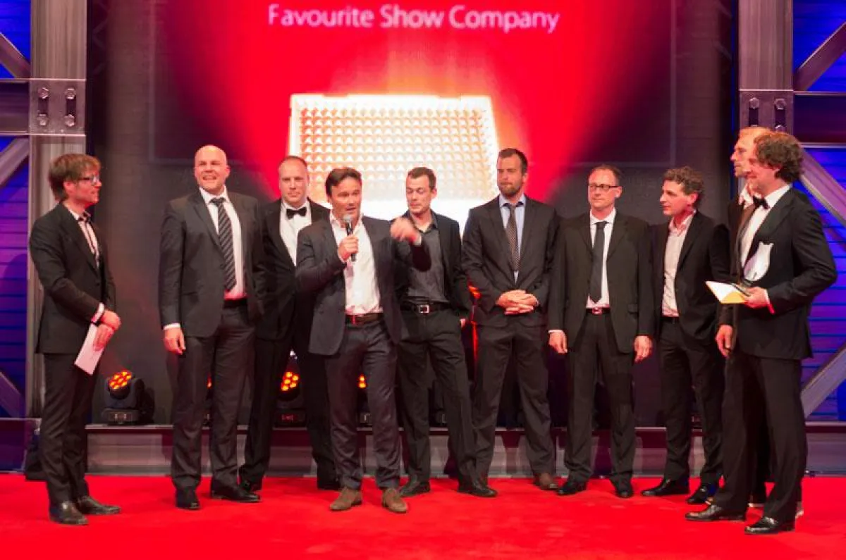 Faber Audiovisuals bekam den Dutch Live Entertainment Production Award (Foto: Faber, frei zur Veröff