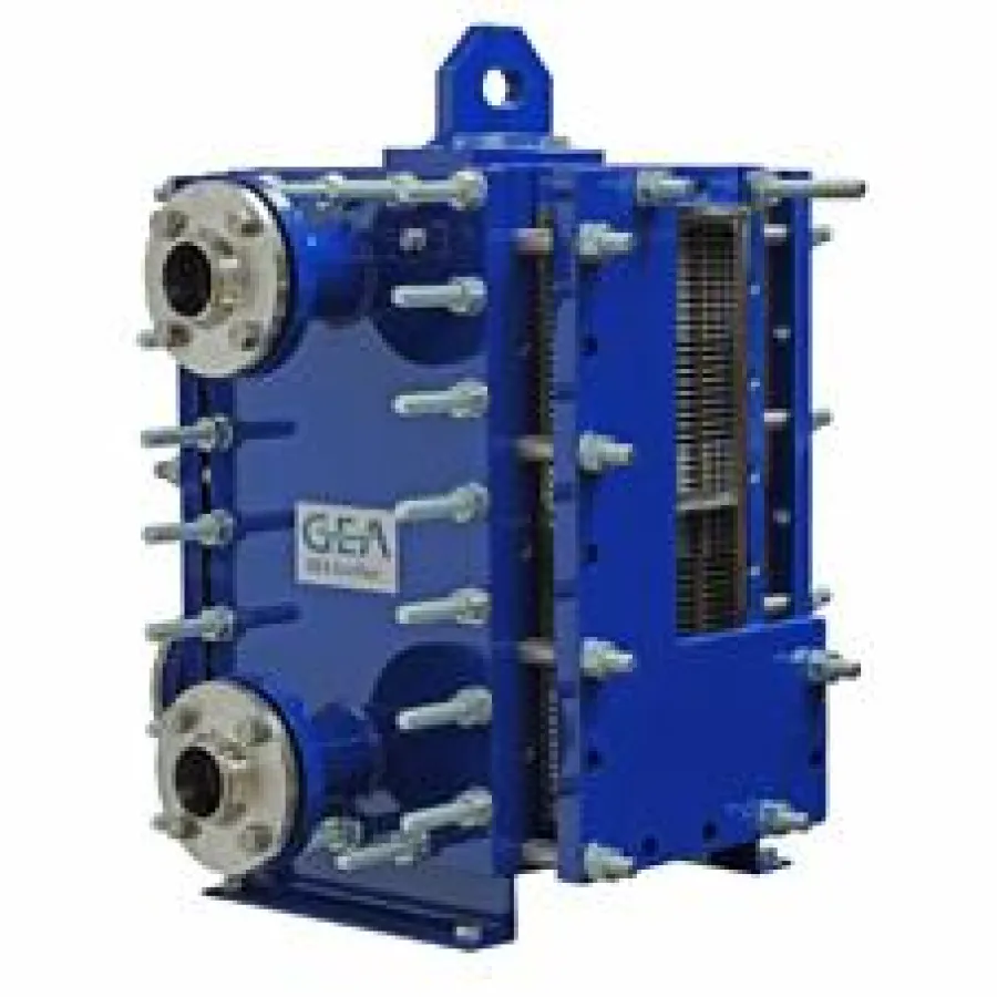 Der vollverschweißte GEABLoc-Plattenwärmetauscher.