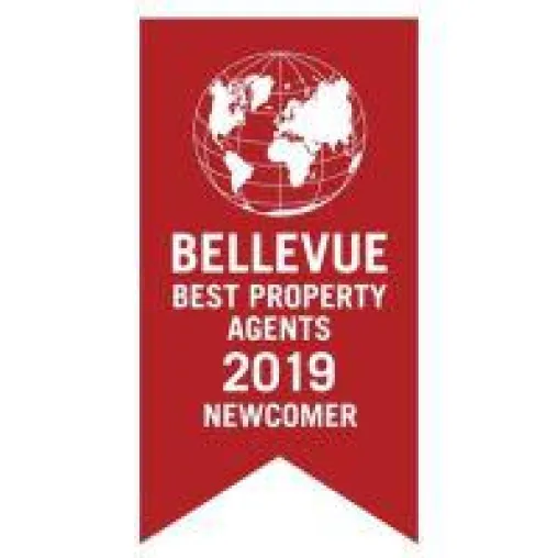 Bild: GRUNDUM Immobilien GmbH aus Wiesbaden als »BELLEVUE BEST PROPERTY AGENT 2019« ausgezeichnet