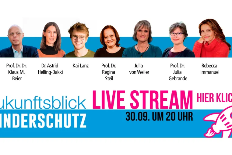 Bild: Zukunftsblick Kinderschutz und Deutscher Kinderschutzpreis im LIVE Stream