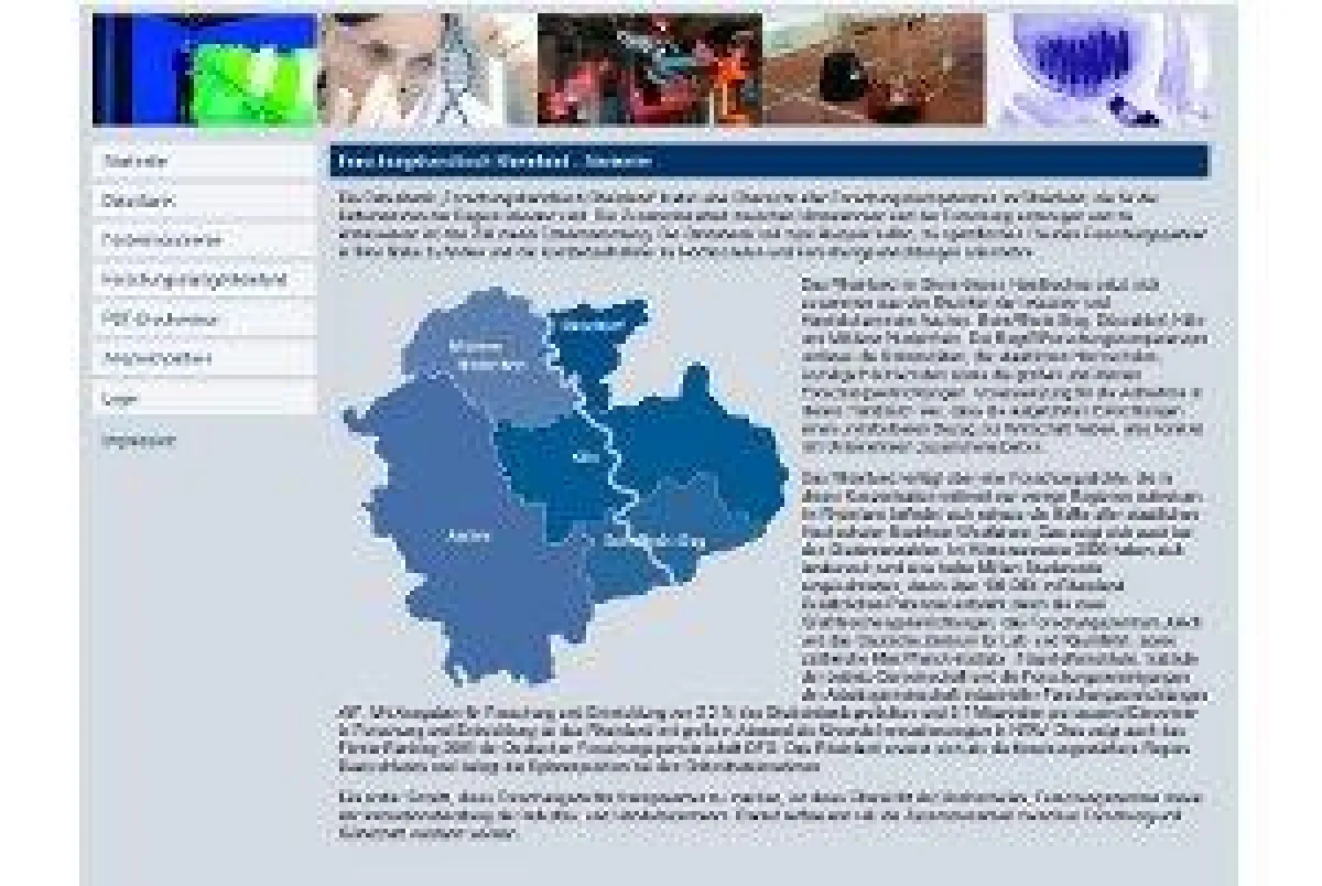 Screenshot www.forschungshandbuch-rheinland.de