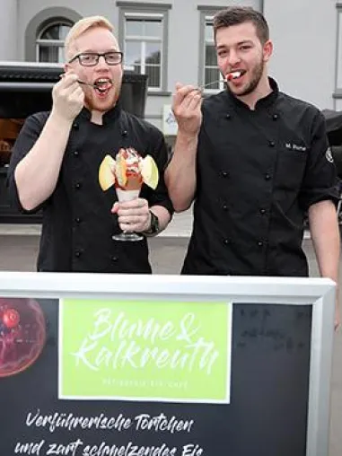 Bild: Blume & Kalkreuth in Traben-Trarbach: Verführerische Eiskreationen für Feinschlecker