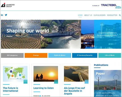 Erlebnisse, Erfahrungen und Wissen - Neuer Lahmeyer Blog online Bild: Erlebnisse, Erfahrungen und Wissen - Neuer Lahmeyer Blog online