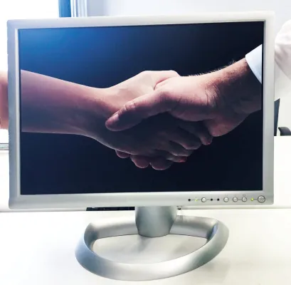 Bild: Roboter bei Zurich: Mit den virtuellen Kollegen Hand in Hand
